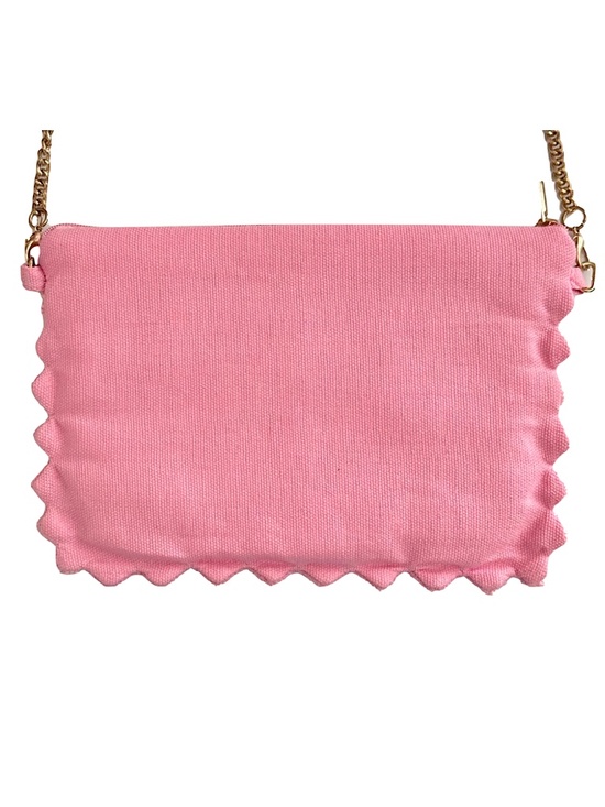 Lily Posh Ramen Crossbody Mini Clutch Phone Bag, Med. Beaded Bag Shrimp - Picture 2 of 2